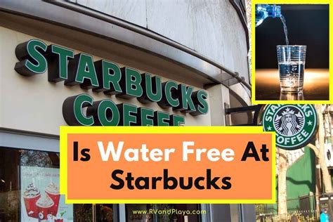 Is water free at Starbuck?