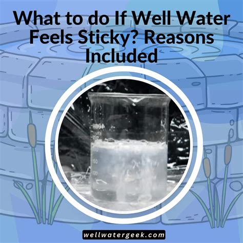 Is water technically sticky?