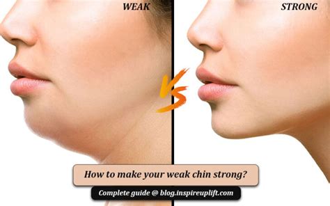 Is weak chin feminine?