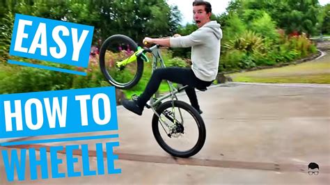 Is wheelie on bike easy?