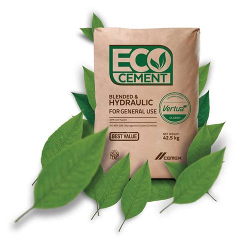 Is white cement eco friendly?