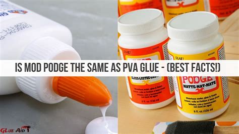 Is white glue and PVA glue the same?
