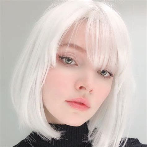 Is white hair rare?
