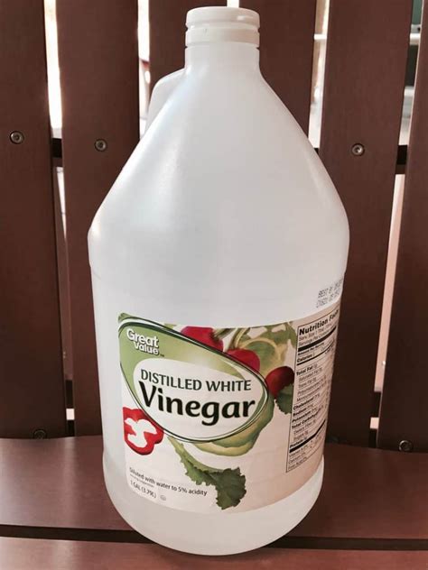 Is white vinegar non toxic?