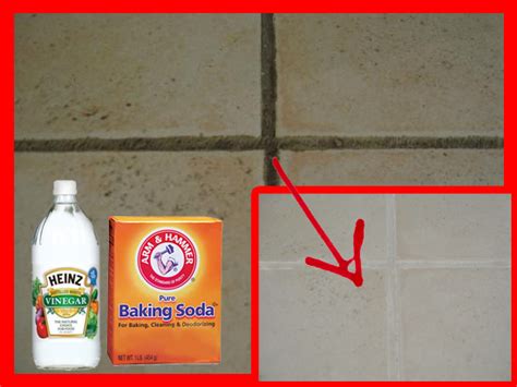 Is white vinegar safe for tile grout?