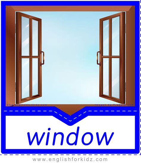 Is window a noun?