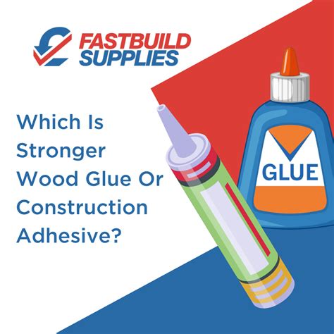 Is wood glue stronger than glue?