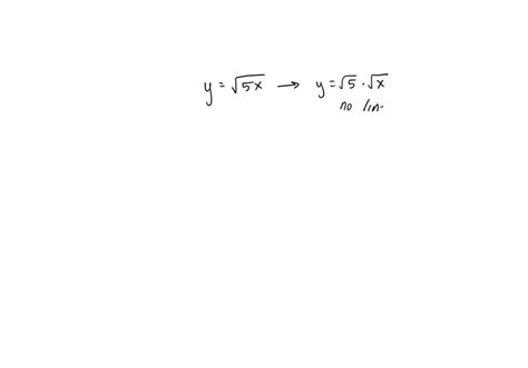 Is y 5x directly proportional?