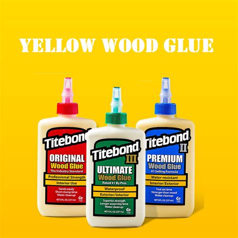 Is yellow glue the same as white glue?