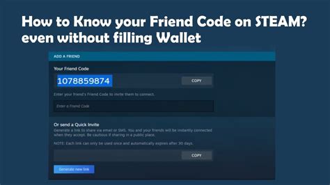 Is your Steam ID your friend code?