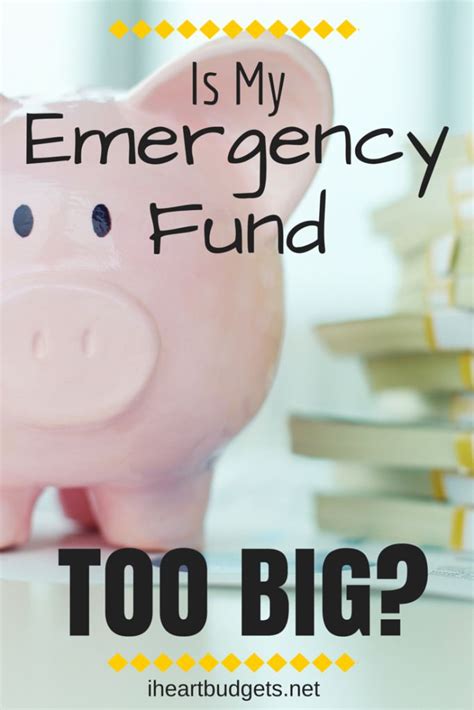 Is your emergency fund too big?