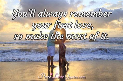 Is your first love always the most intense?