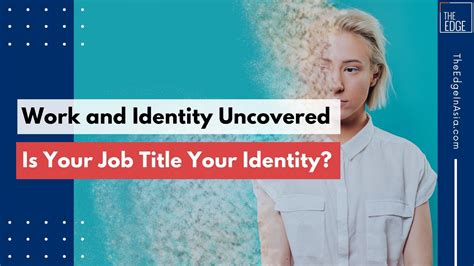 Is your job title your identity?