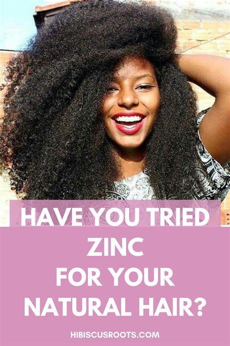 Is zinc good for your hair?