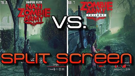 Is zombie army split screen?