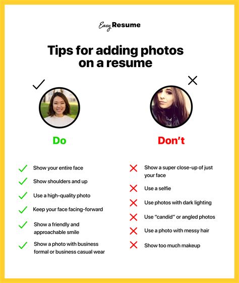 Should CV have a photo?