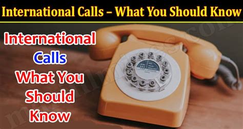 Should I answer international calls?