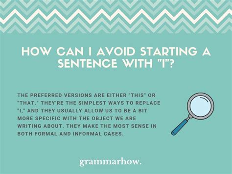 Should I avoid starting sentences with I?