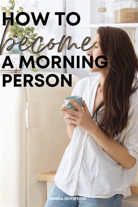 Should I be a morning person?