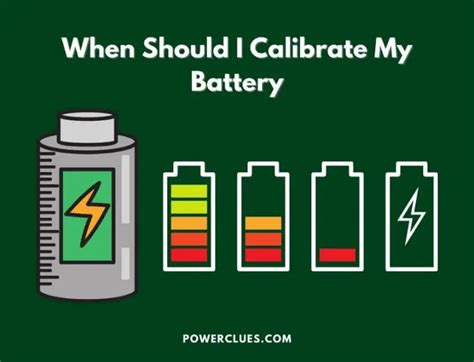 Should I calibrate battery?