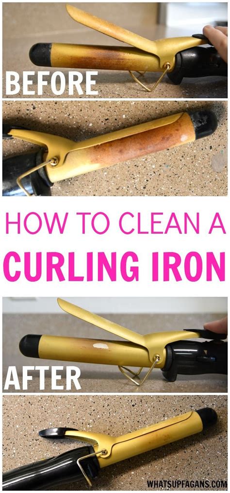 Should I clean my curling iron?