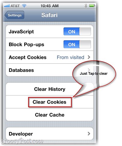 Should I clear cookies on my iPhone?