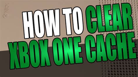 Should I clear my Xbox cache?