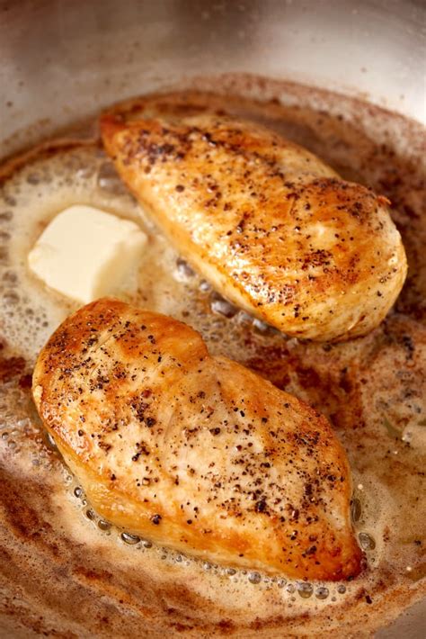 Should I cook chicken in butter or oil?