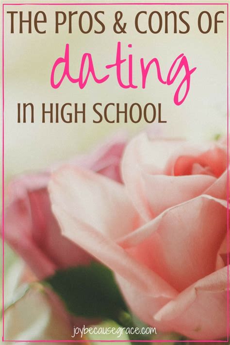 Should I date in high school?