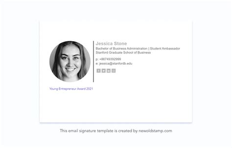 Should I have an email signature as a PhD student?