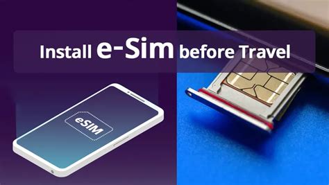 Should I install eSIM before Travelling?