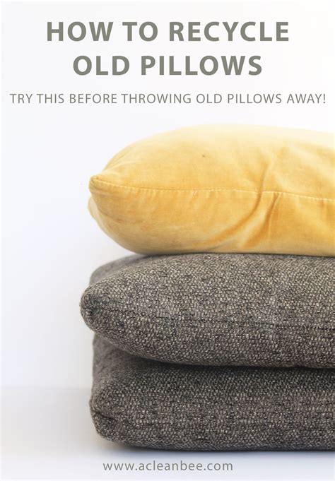 Should I just throw out old pillows?