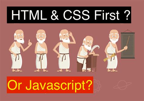 Should I learn HTML and CSS first before JavaScript?