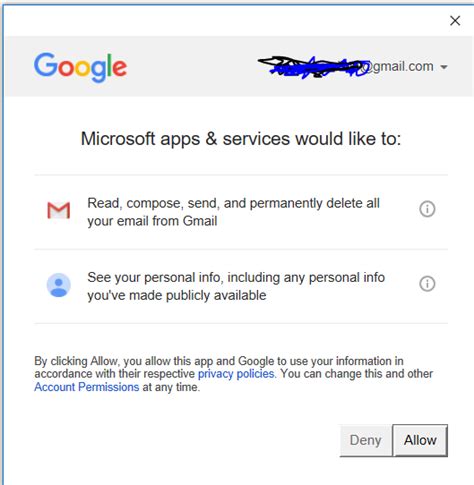 Should I let Windows access my Google Account?