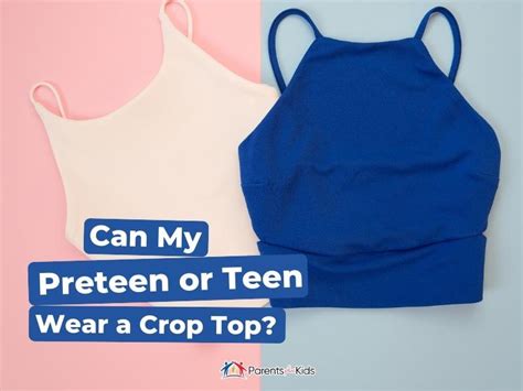 Should I let my daughter wear a crop top?