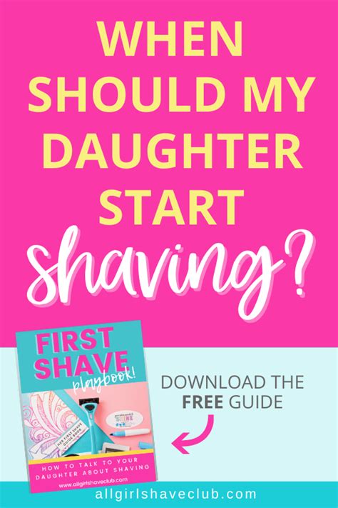Should I make my daughter shave?