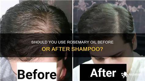 Should I oil before or after shampoo?