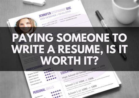 Should I pay someone to rewrite my resume?