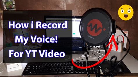 Should I record my voice separately?