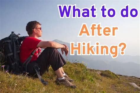 Should I rest the day after a hike?