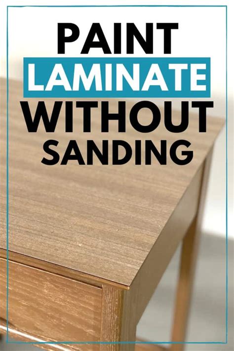 Should I sand particle board?