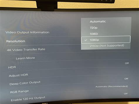 Should I set PS5 to 2160p or automatic?