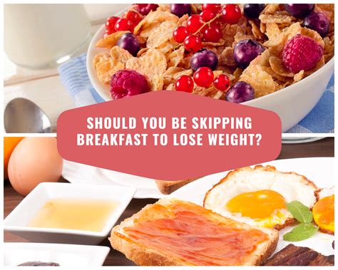 Should I skip breakfast to lose weight?