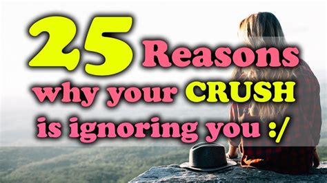Should I stop ignoring my crush?