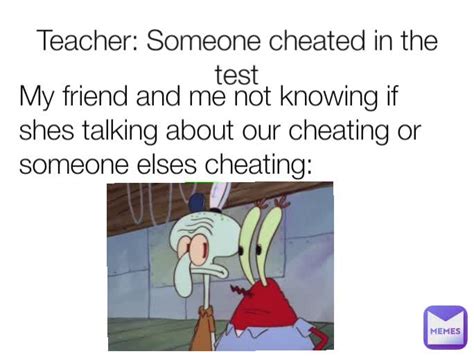 Should I tell the teacher if someone is cheating?