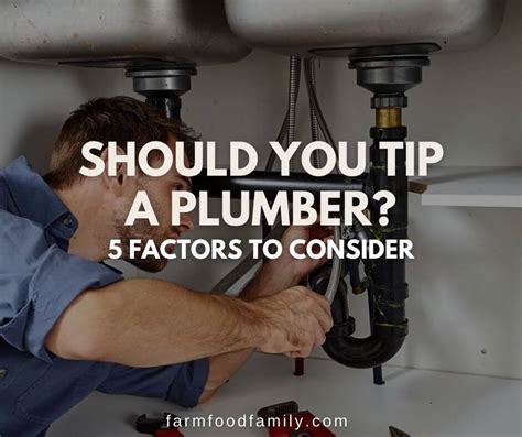 Should I tip plumber?