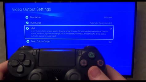 Should I turn HDR on PS4?