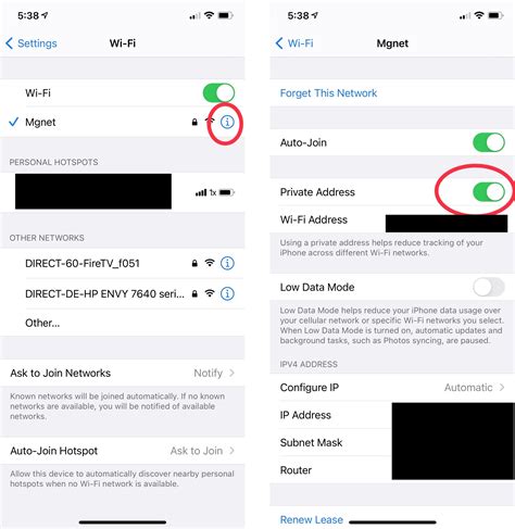 Should I turn on private Wi-Fi address?