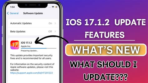 Should I upgrade iOS 17.1 1?