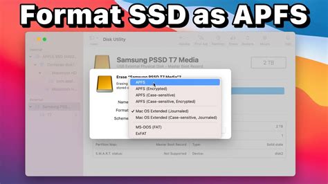 Should I use APFS for external SSD?